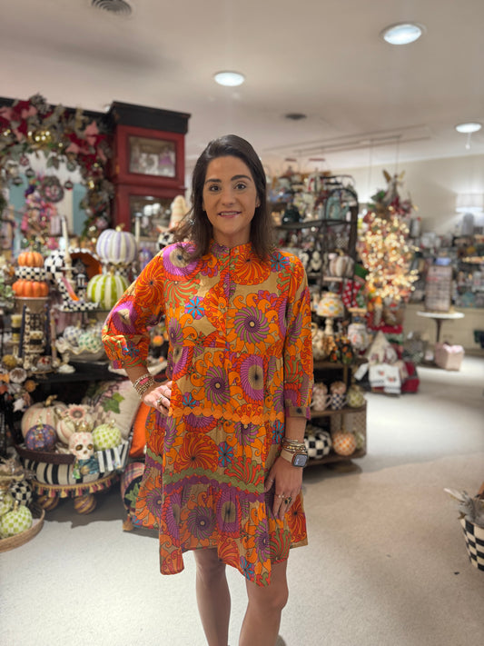 UNCLE FRANK DRESS COSMIC SWIRL