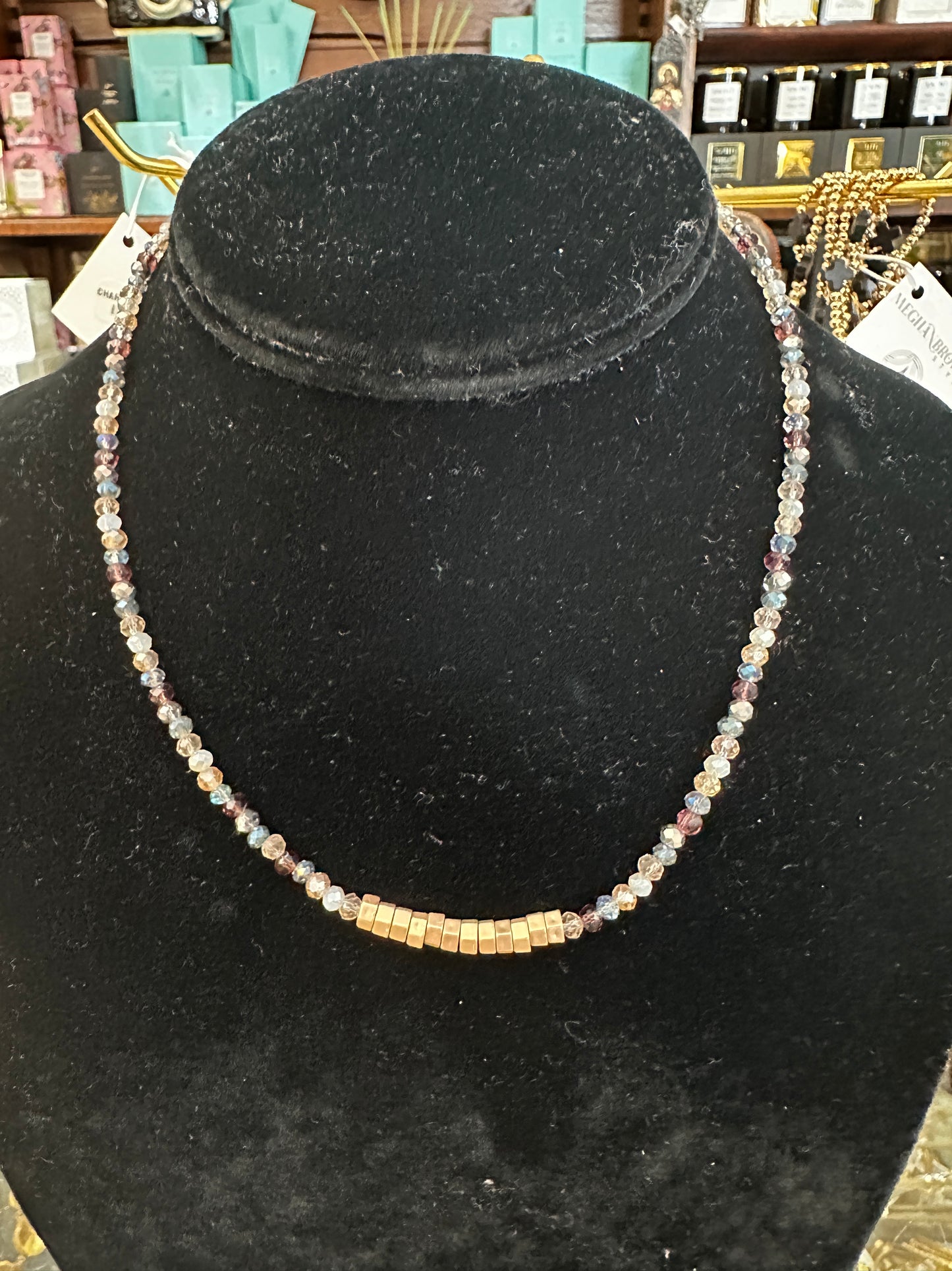Neck Bond Crystal Beads