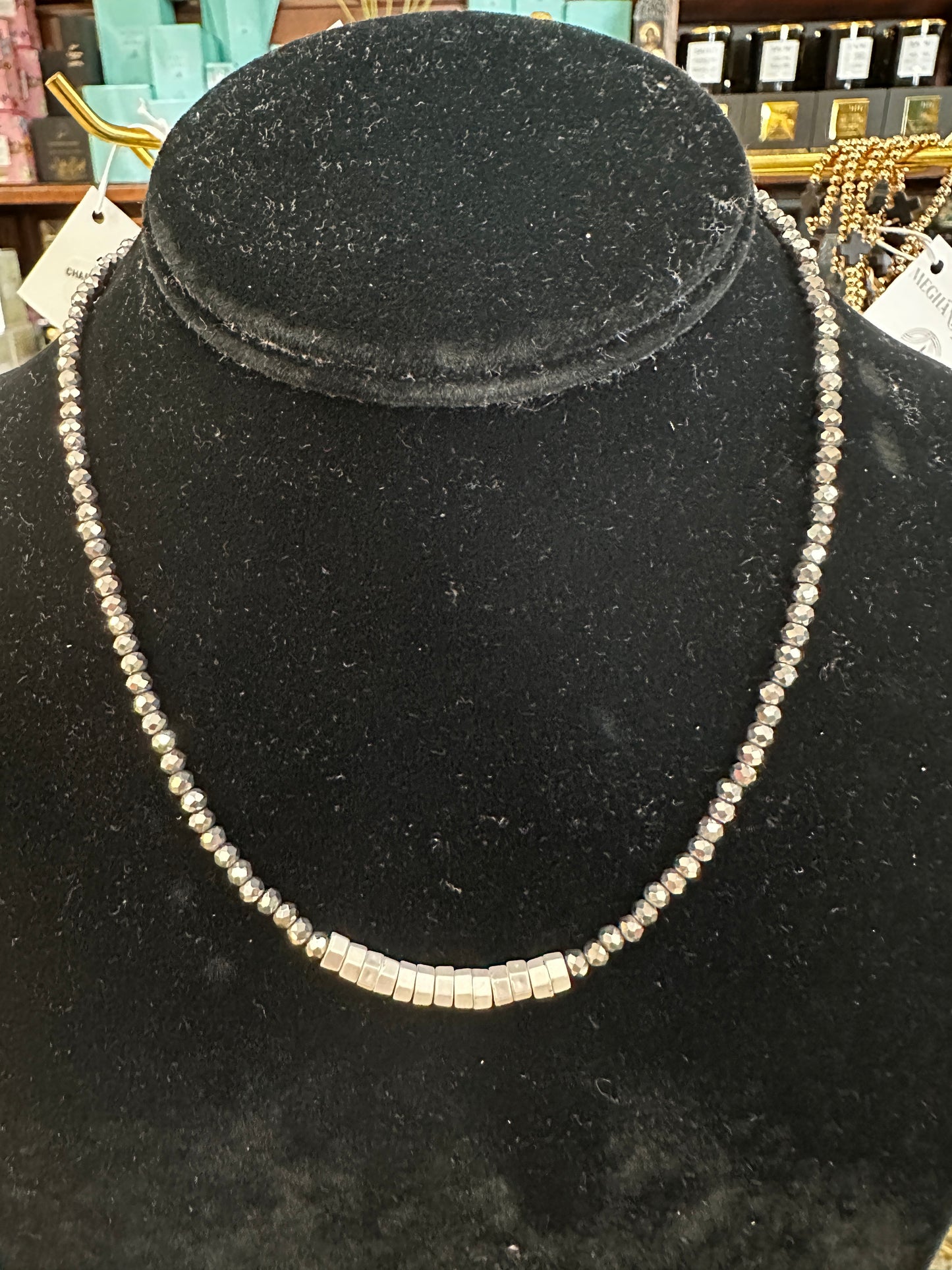 Neck Bond Crystal Beads