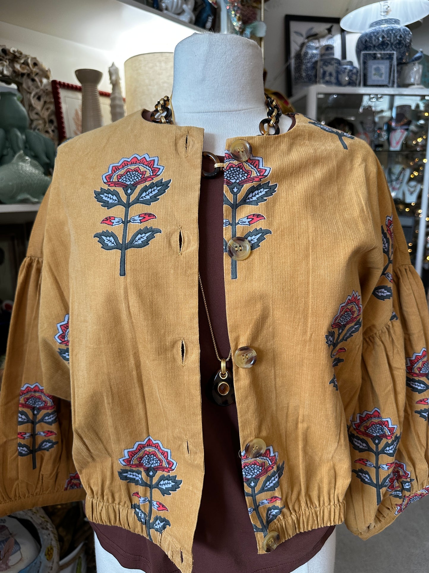 Ivy Jane Jacket Block Corduroy