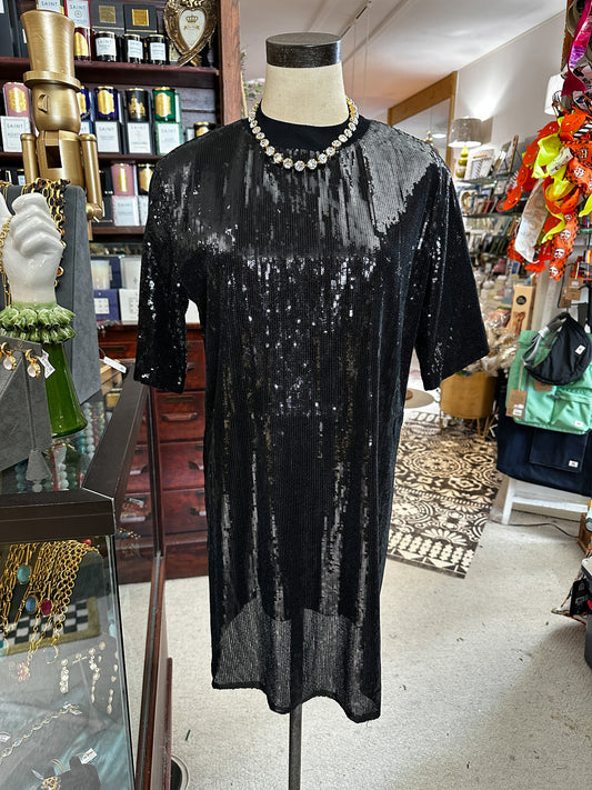 Dress Crew Neck Short Sleeve