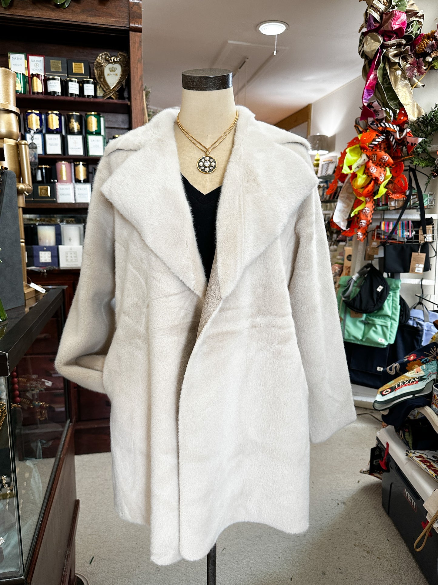 Ivy Jane Coat Faux Fur & Suede (3 Colors)