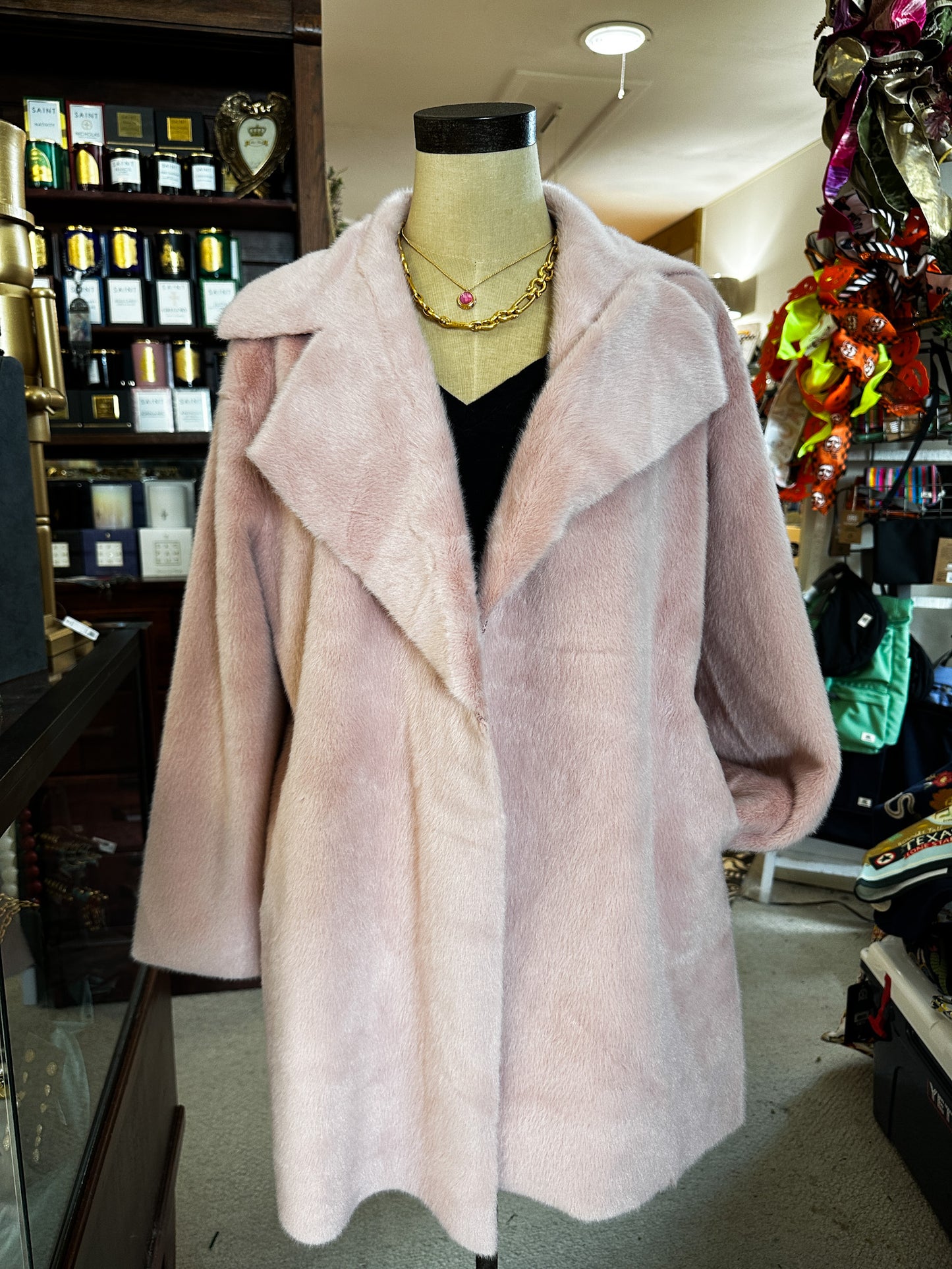 Ivy Jane Coat Faux Fur & Suede (3 Colors)