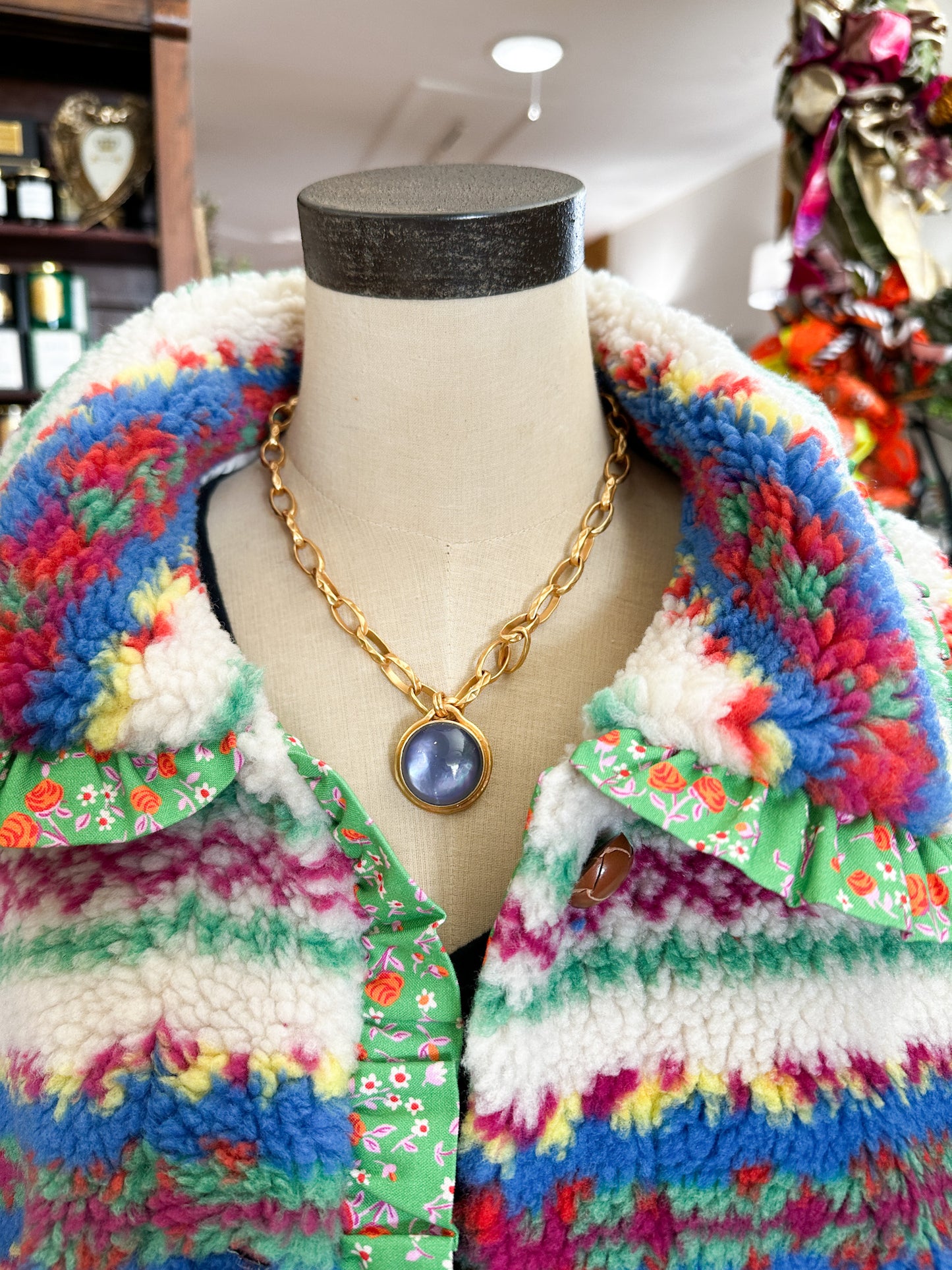 Ivy Jane Jacket Faire Isle Sherpa