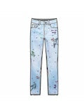 Johnny Was PANTS THE CROPPED SKINNY JEAN - JASMINE HONEY