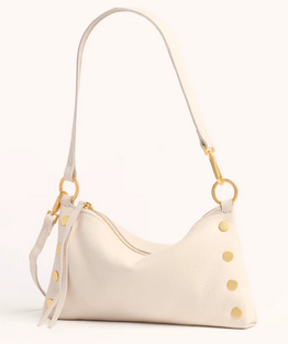 Hammitt KYLE MED Calla Lily White BG Shoulder Bag Leather