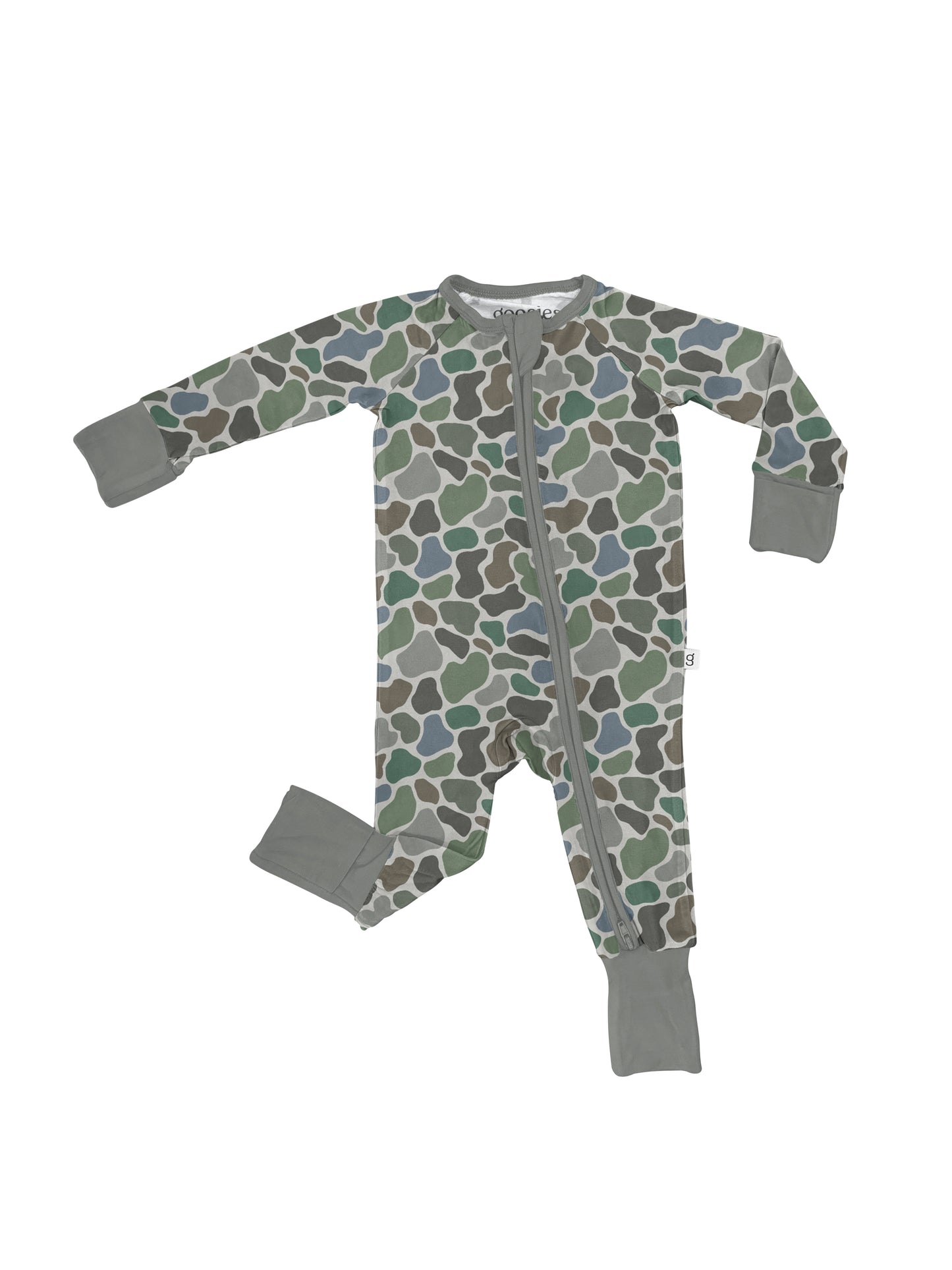 Goosies PJ LS Zip Pebble Camo