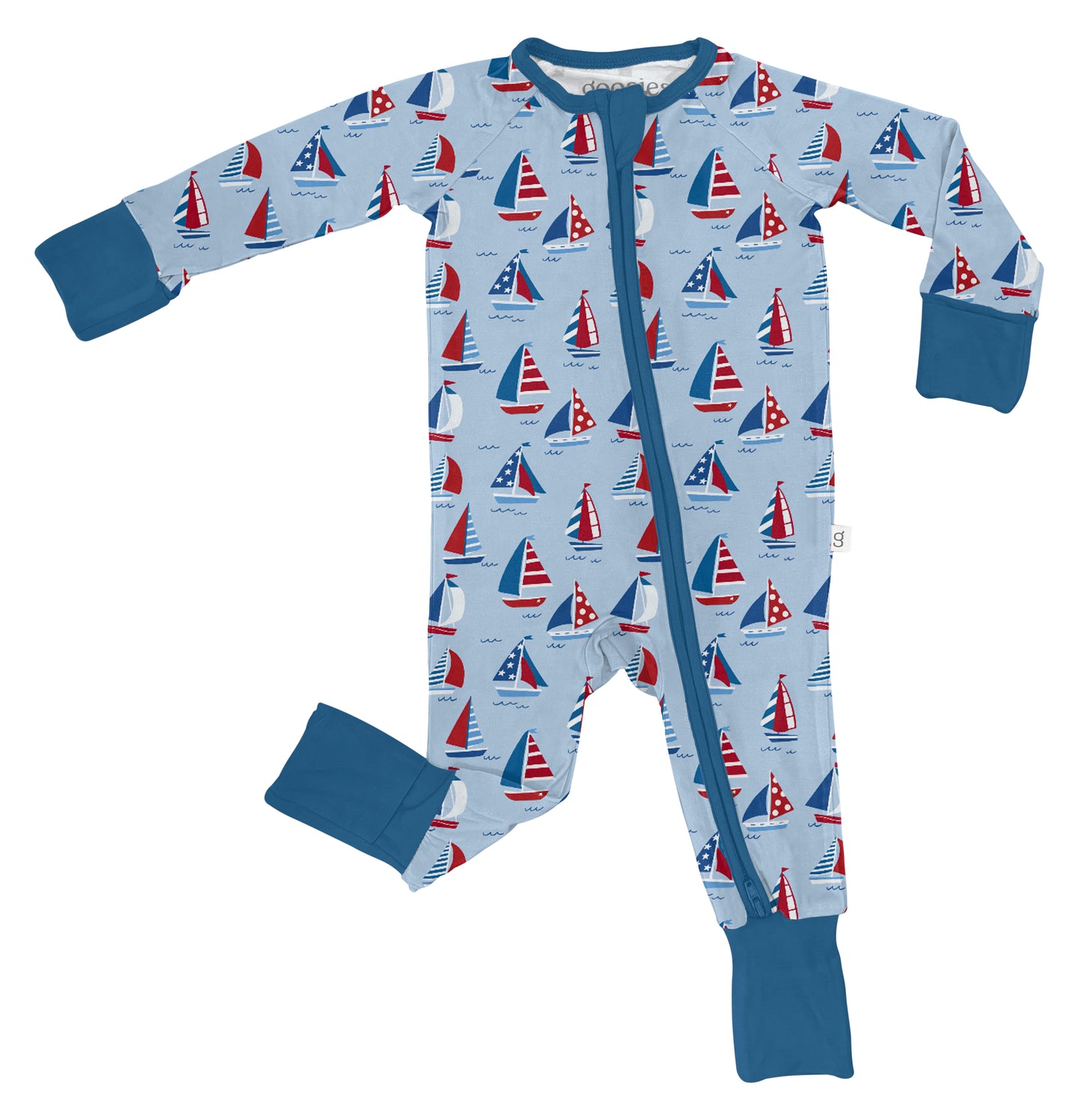 Goosies PJ LS Zip Sail Away