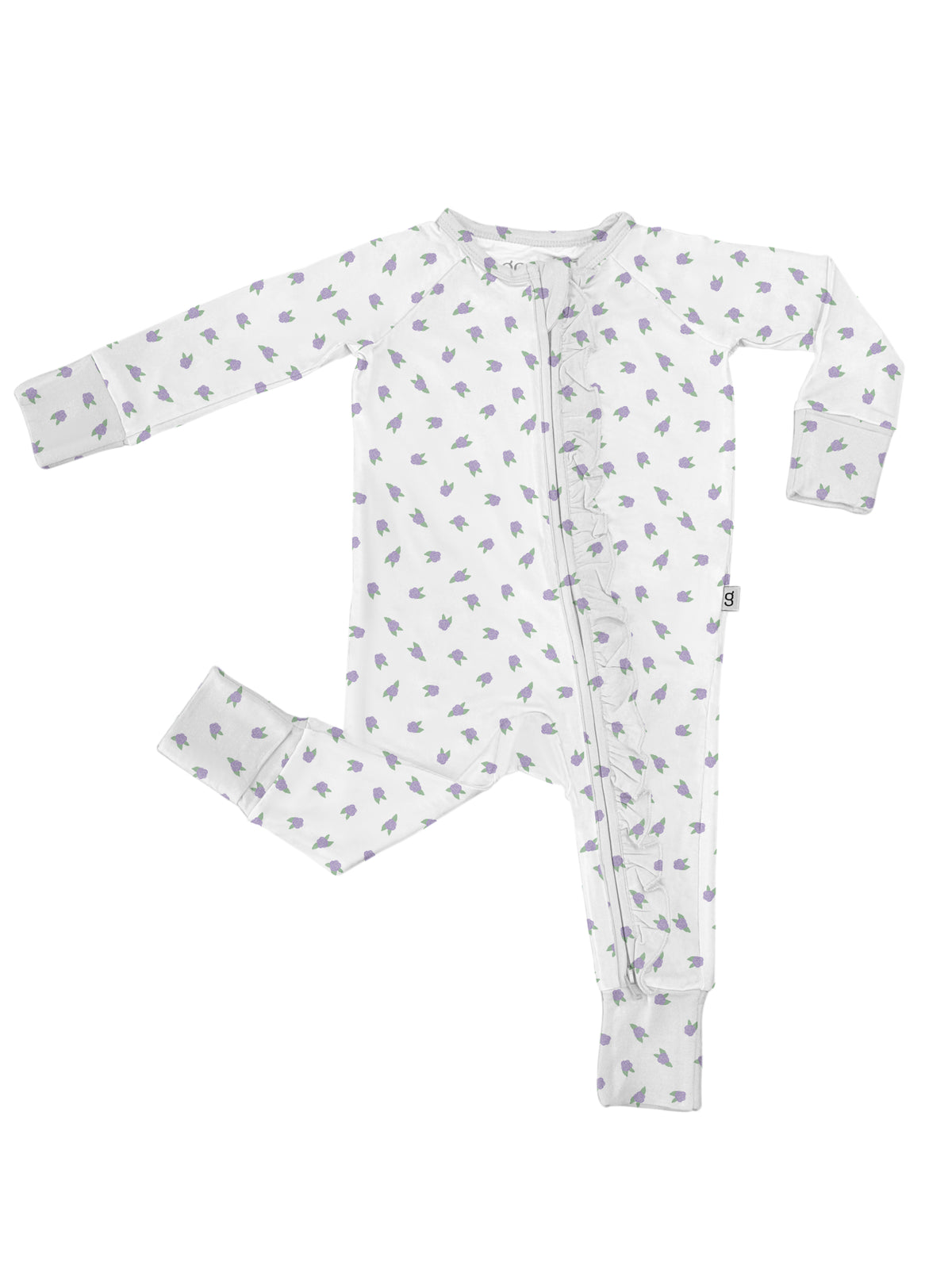 Goosies PJ LS Zip Lilac Buds