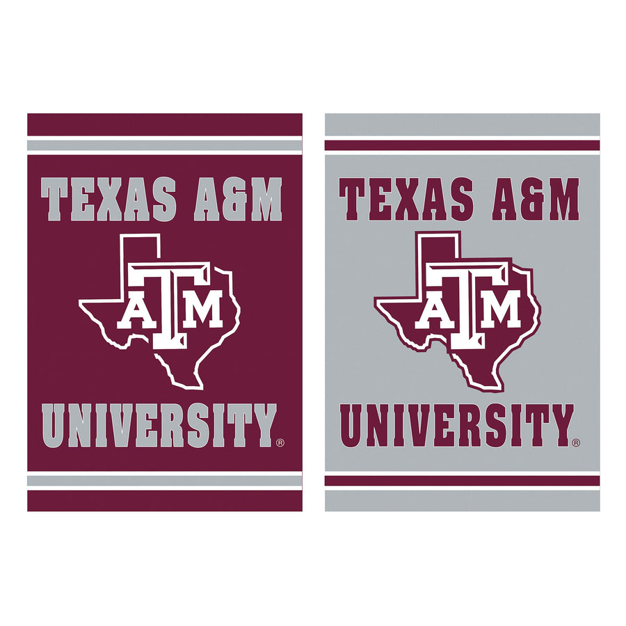 Evergreen Flag Texas A&M University Embossed Suede