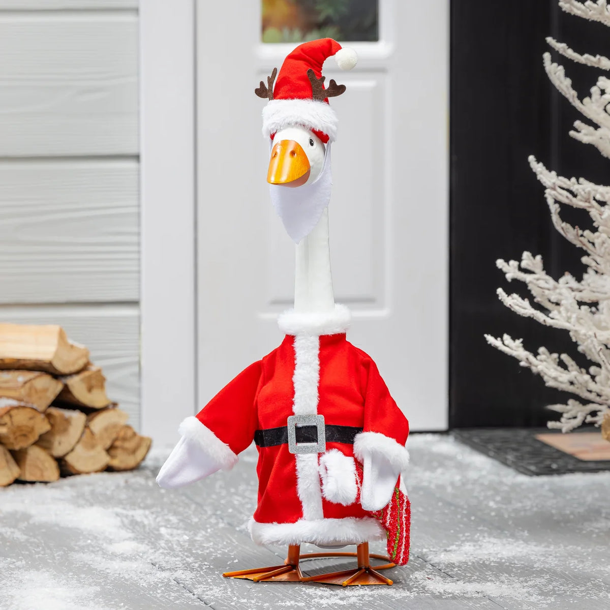 Goose Outfit Mr Claus Giddy