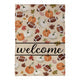 Evergreen Flag Game Day Welcome Burlap Fall Football