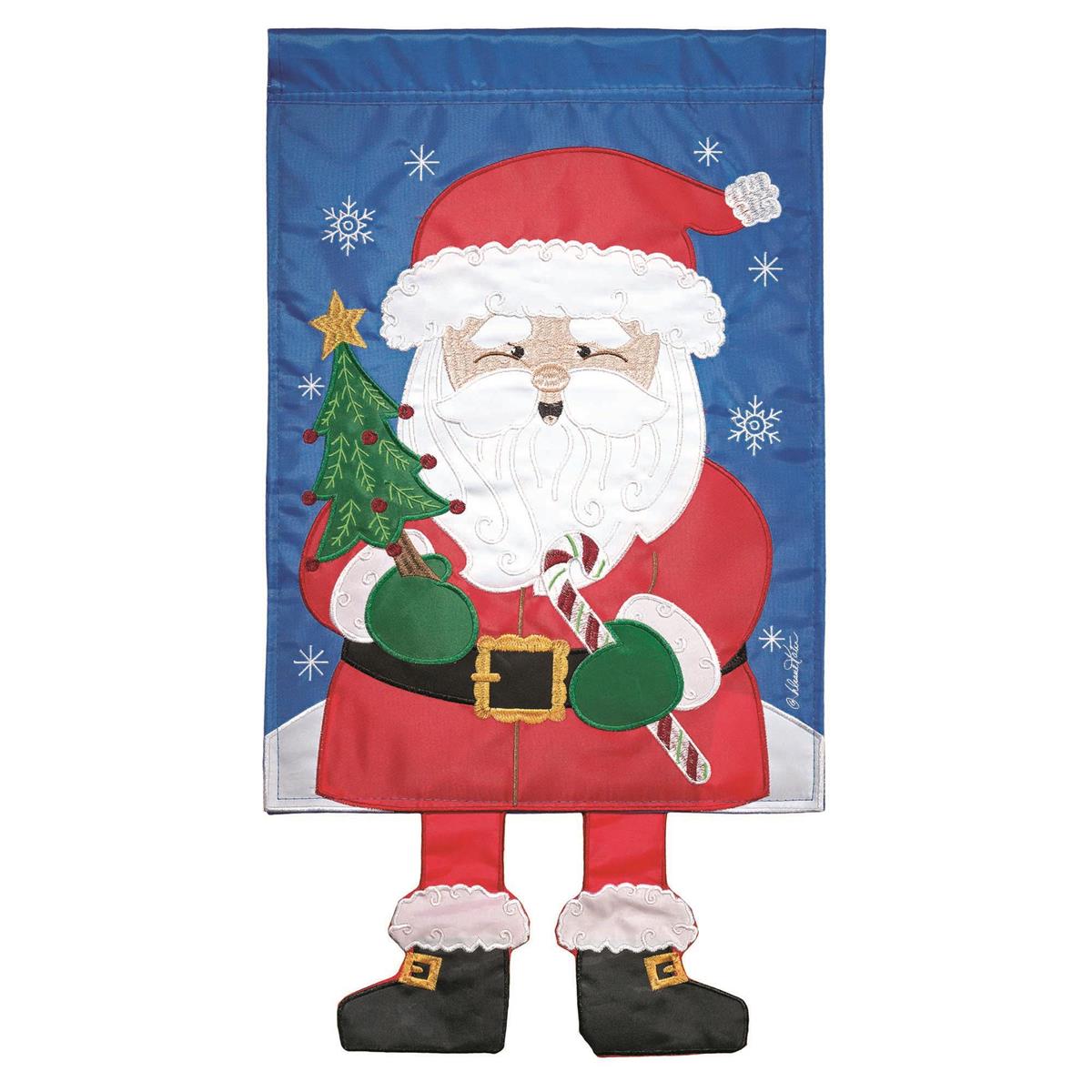 Flag Crazy Leg Garden 13x18 (Multiple Styles)