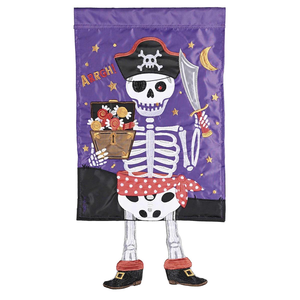 Flag Crazy Leg Garden 13x18 (Multiple Styles)