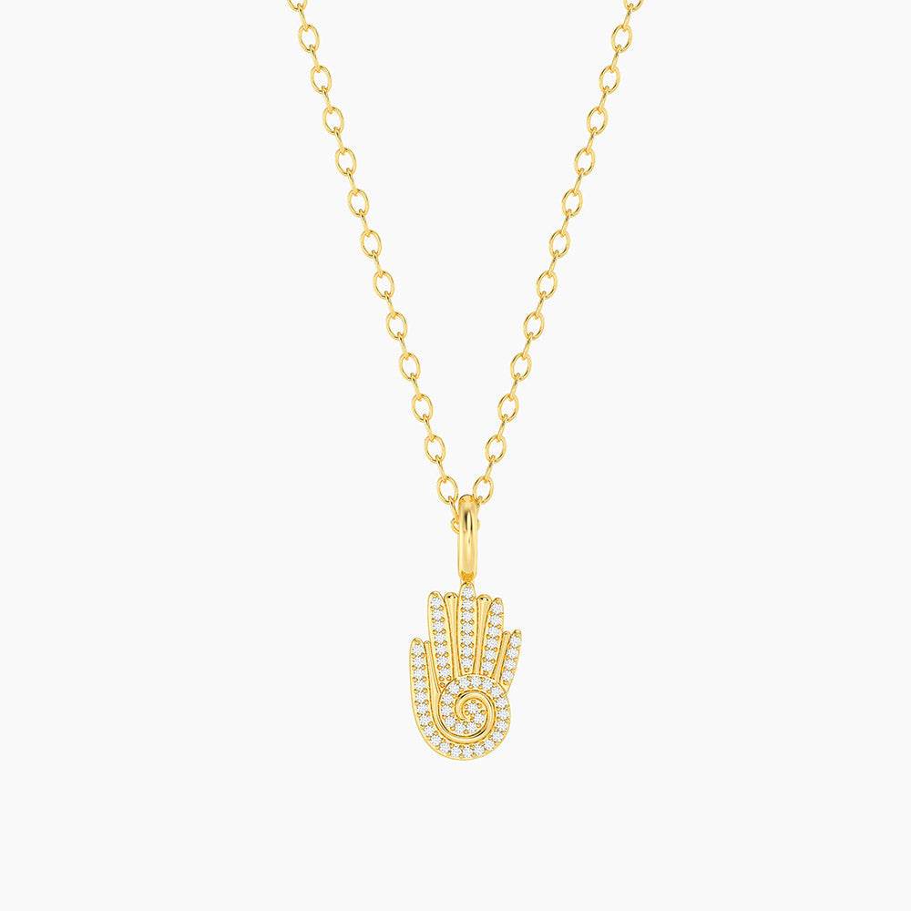 Necklace Sacred Hand Pendant Necklace Waterproof