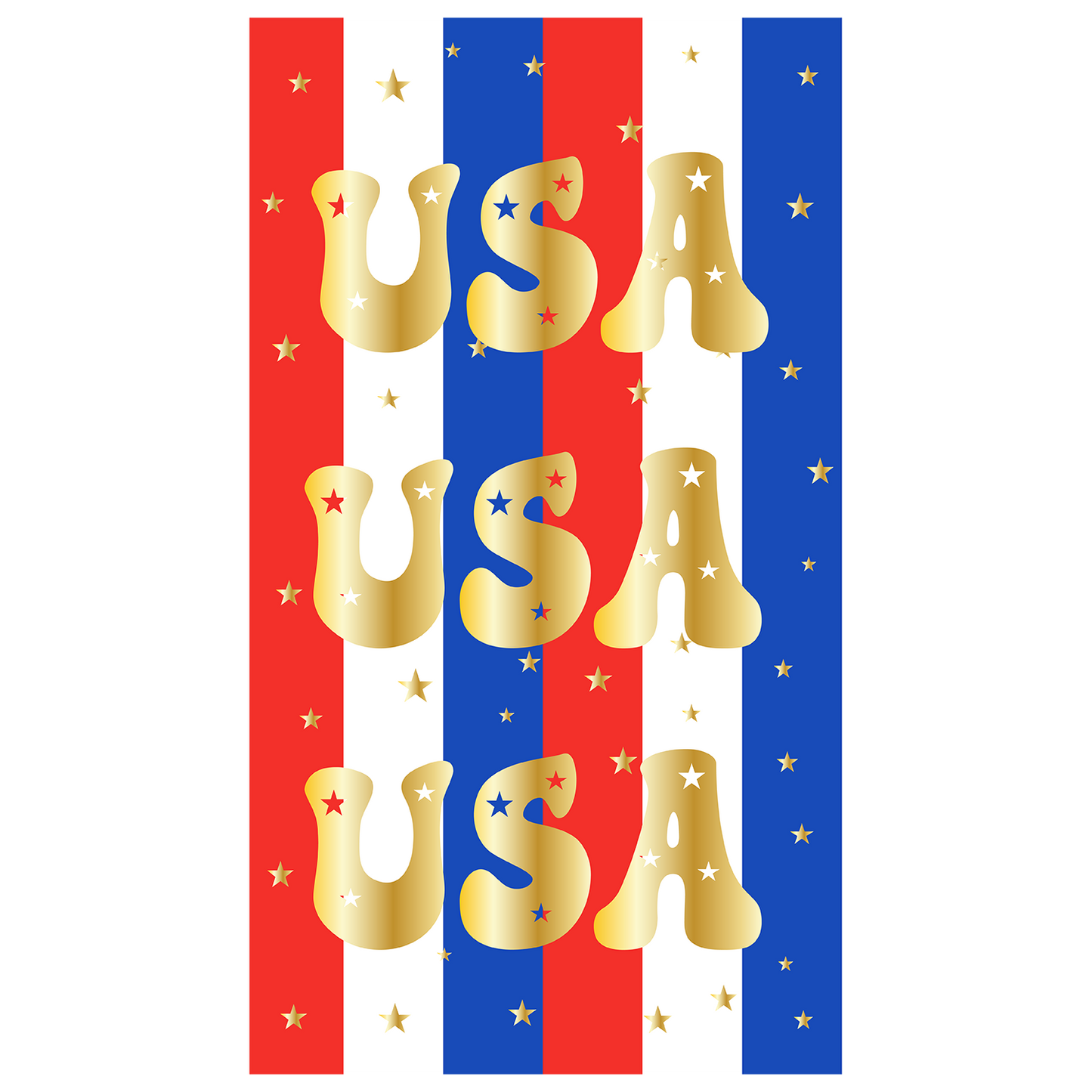 Guest Towel Modern Patriotic