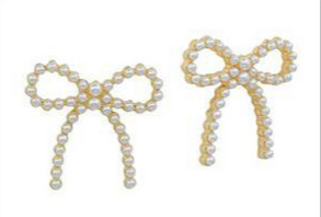 Ear Pris Bow Pearls