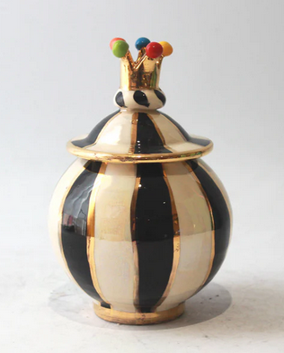 Mary Rose Young Pot Round Lidded | Multiple Patterns