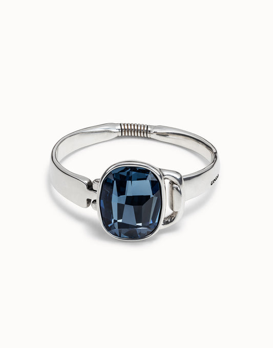 BRACELET INNER PEACE CUFF DENIM BLUE