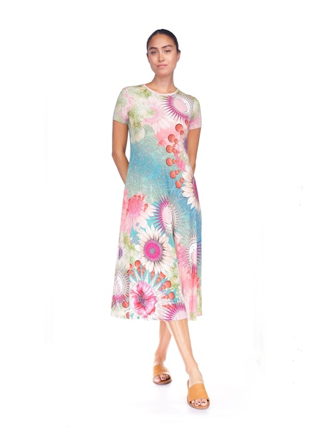 DRESS JANIE FAVORITE CAP SLEEVE