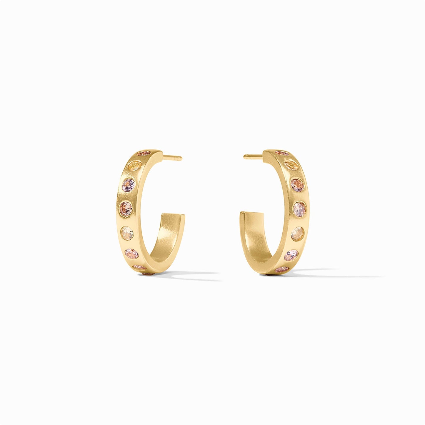 Rainbow Hoop Earring