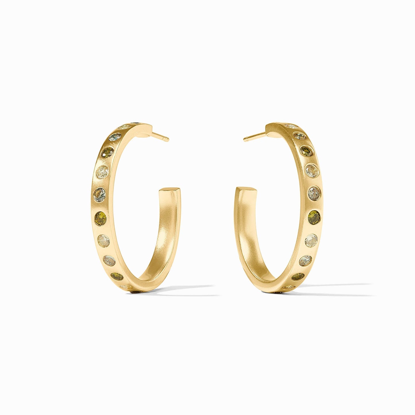 Rainbow Hoop Earring