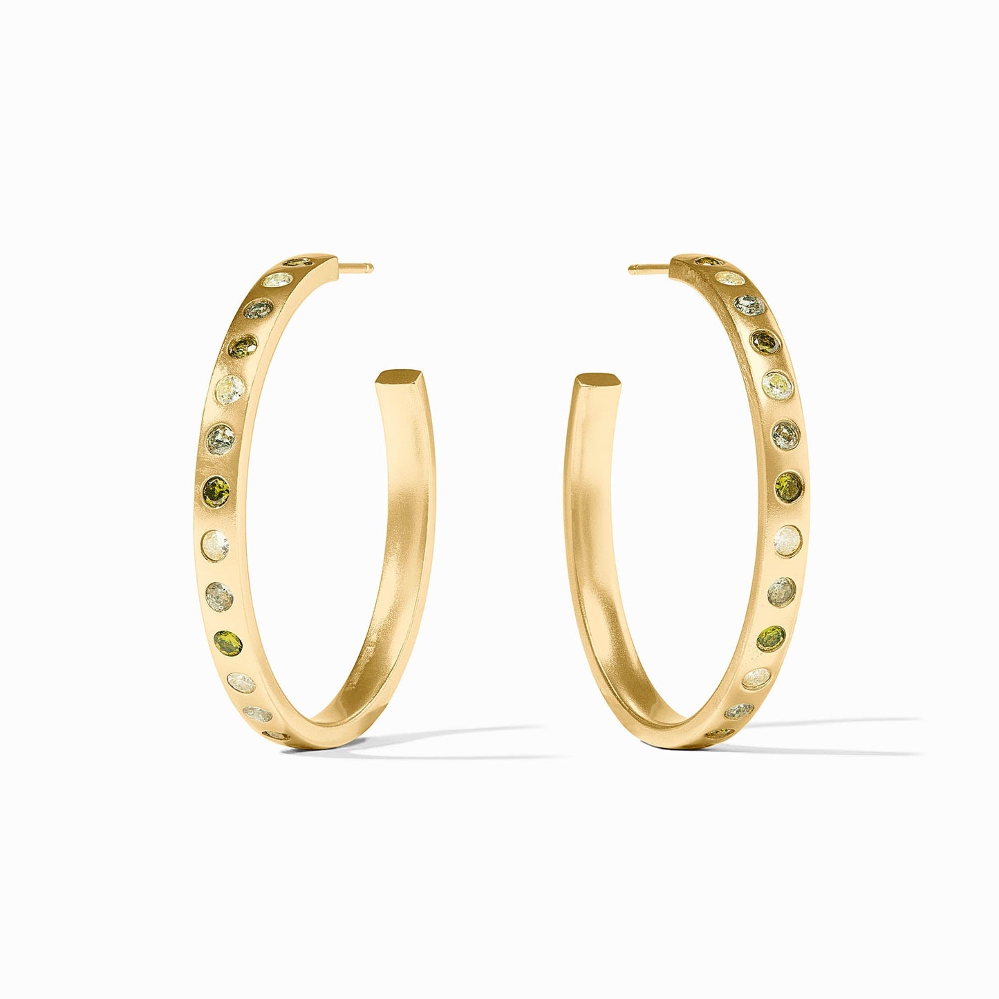 Rainbow Hoop Earring