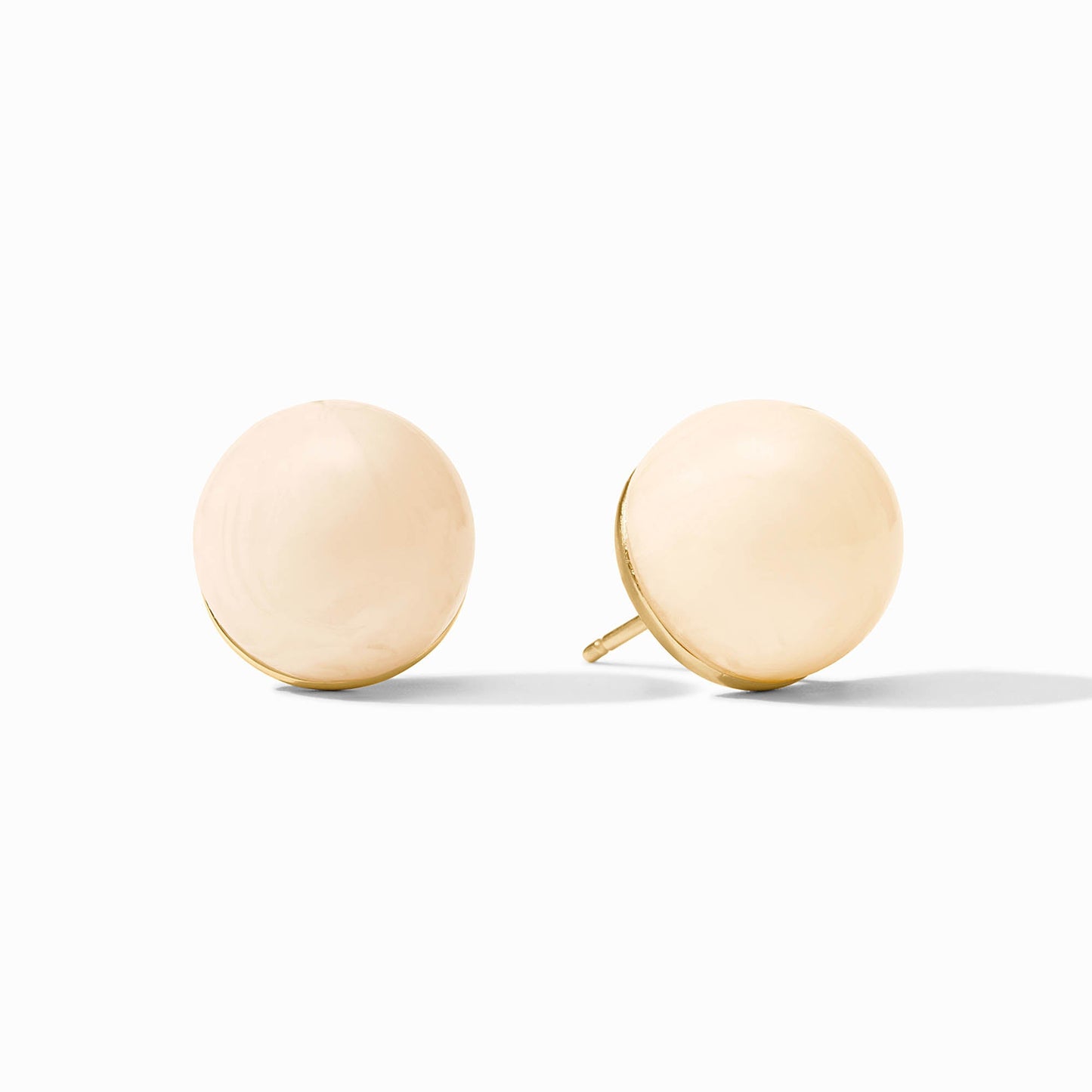 Ravello Stud Earring Ivory Gold OS