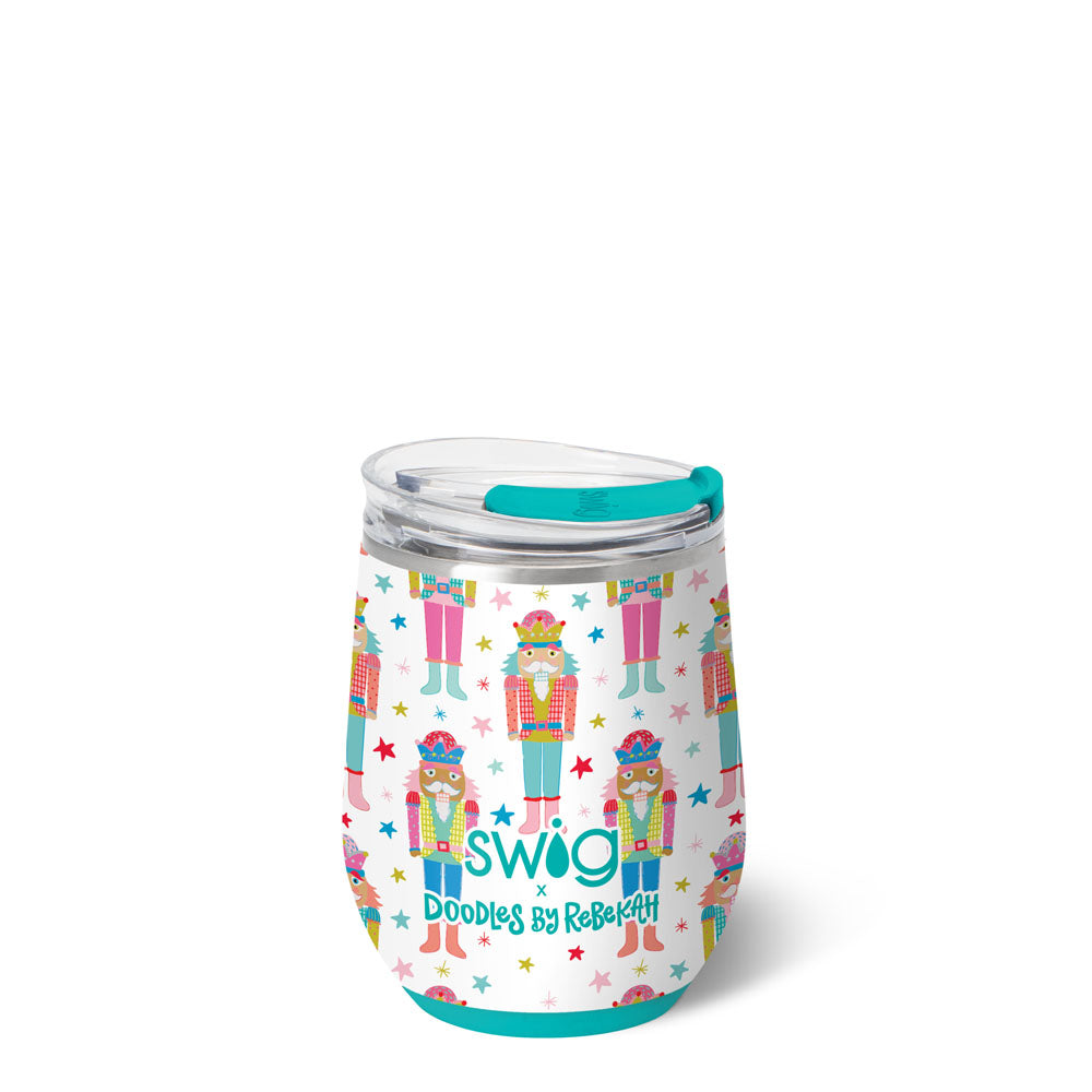 Swig Wine Cup Nutty Holidays Stemless 12oz