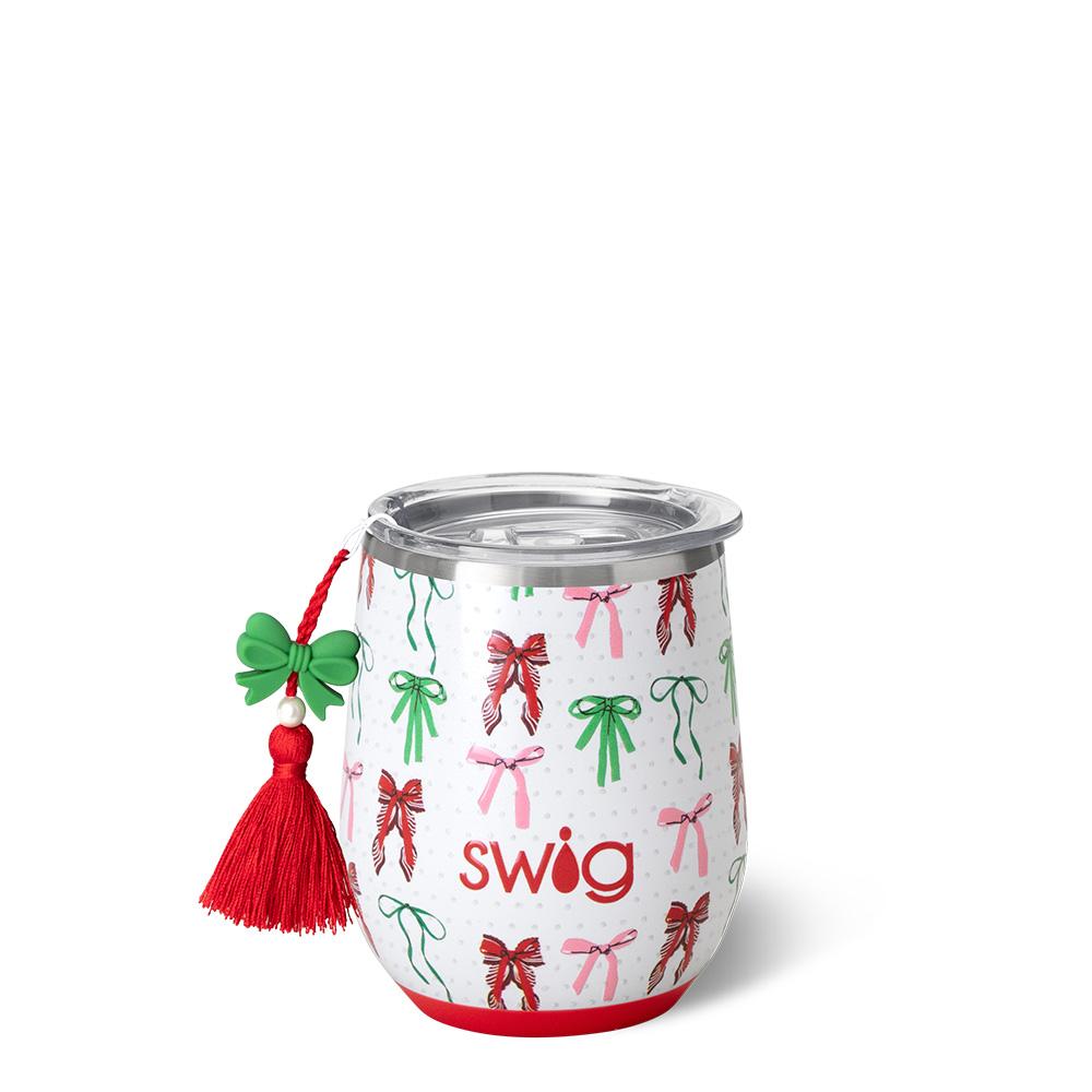WINE CUP HOLIDAY 12OZ STEMLESS