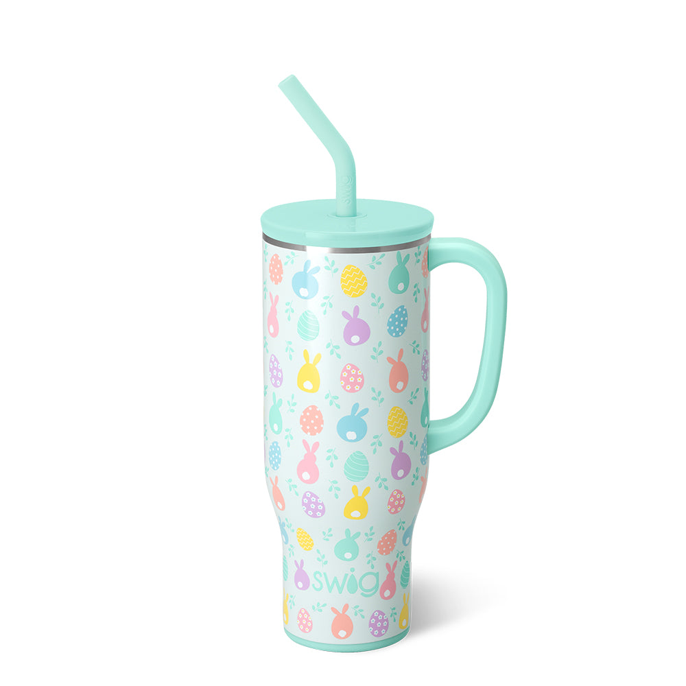 MEGA MUG HOLIDAY W/ HANDLE LID STRAW