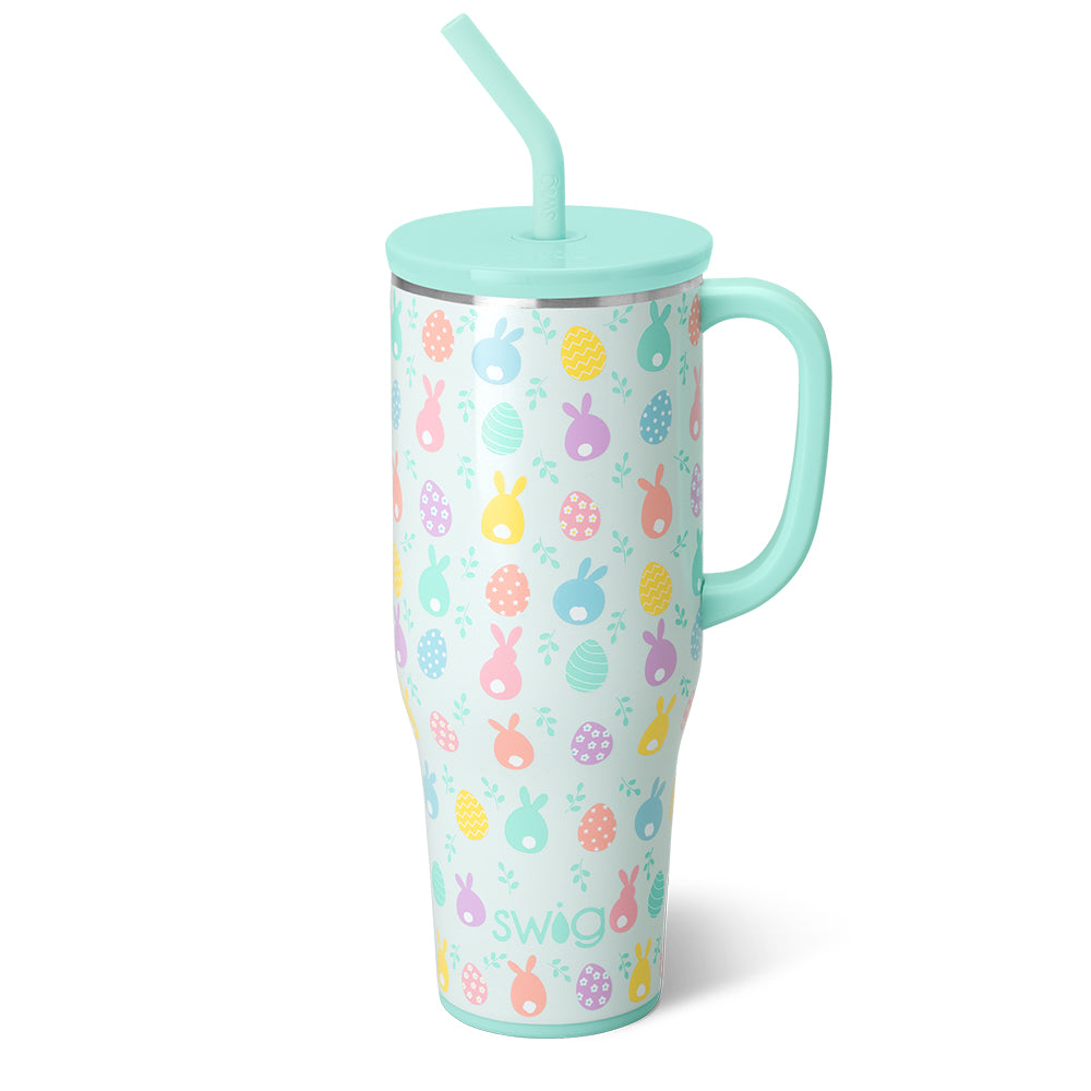 MEGA MUG HOLIDAY W/ HANDLE LID STRAW
