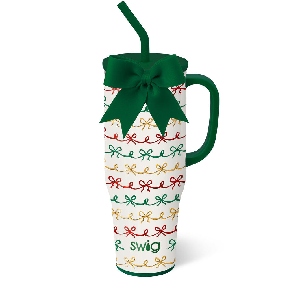 Christmas bows swig