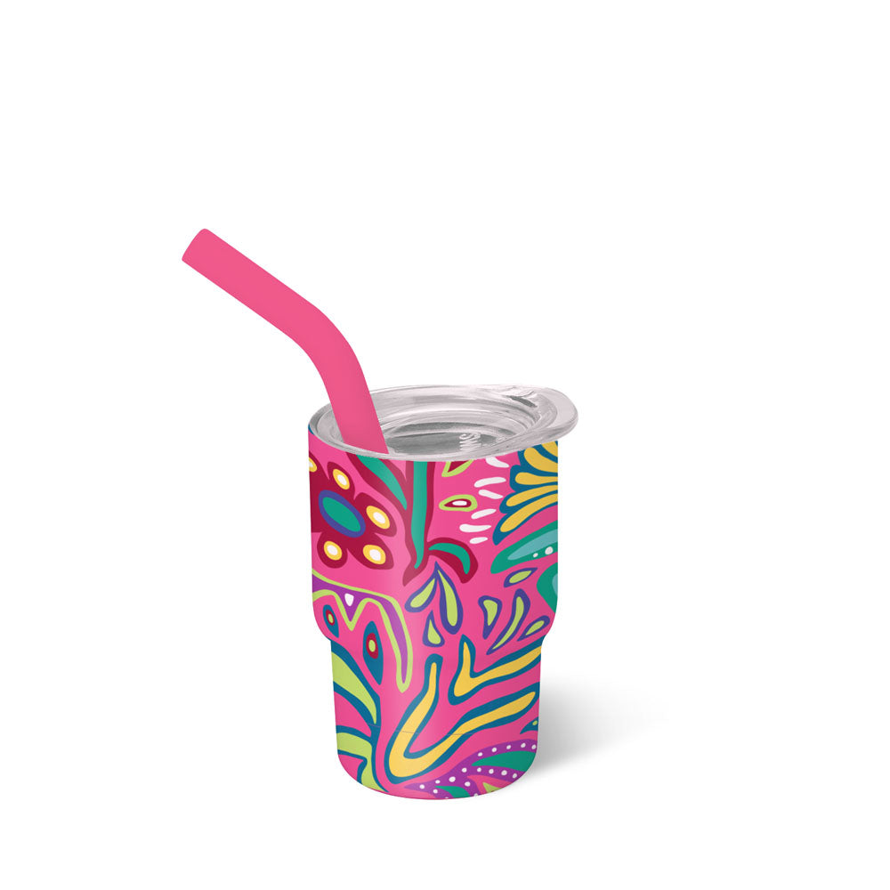 Swig Tumbler Tiny Flora Rosa 2OZ