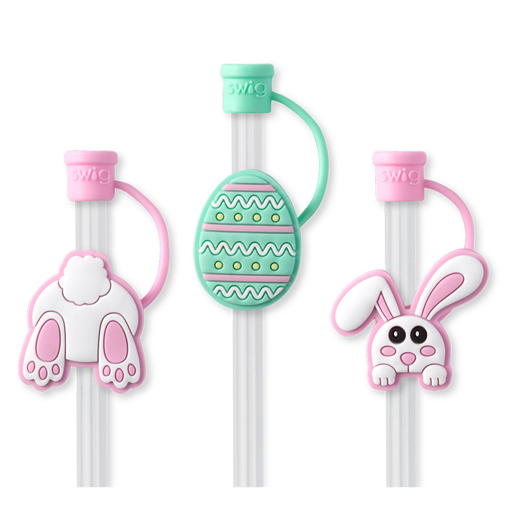 STRAW TOPPER HOLIDAY 3PC SET