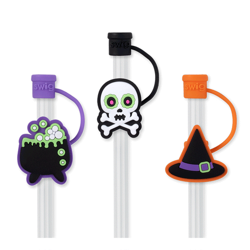 STRAW TOPPER HOLIDAY 3PC SET