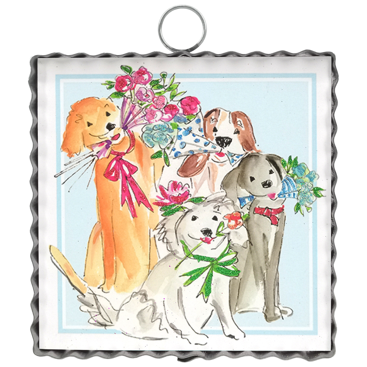 Print Mini Mothers Day Pups 6x6