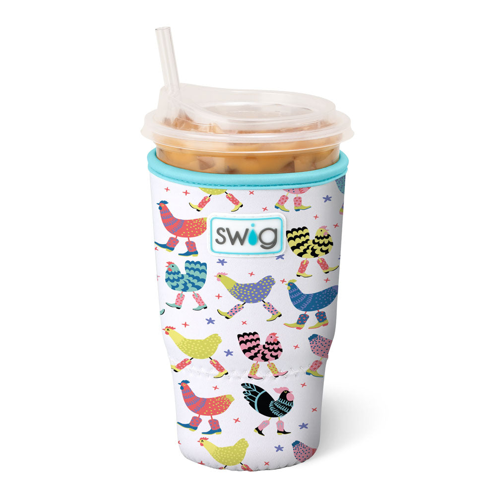COOLIE ICED CUP HOLIDAY LARGE KOOZIE (Different Patterns)