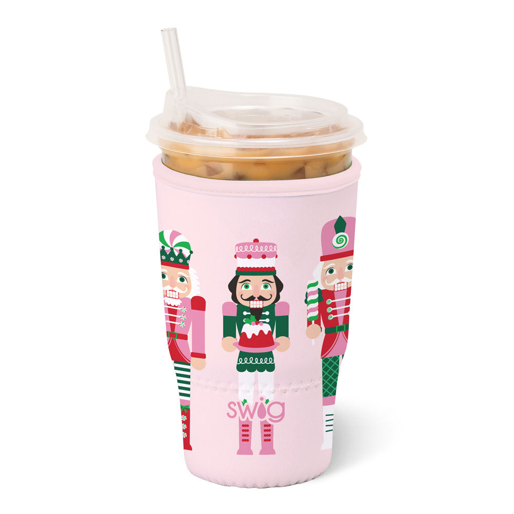 COOLIE ICED CUP HOLIDAY LARGE KOOZIE (Different Patterns)