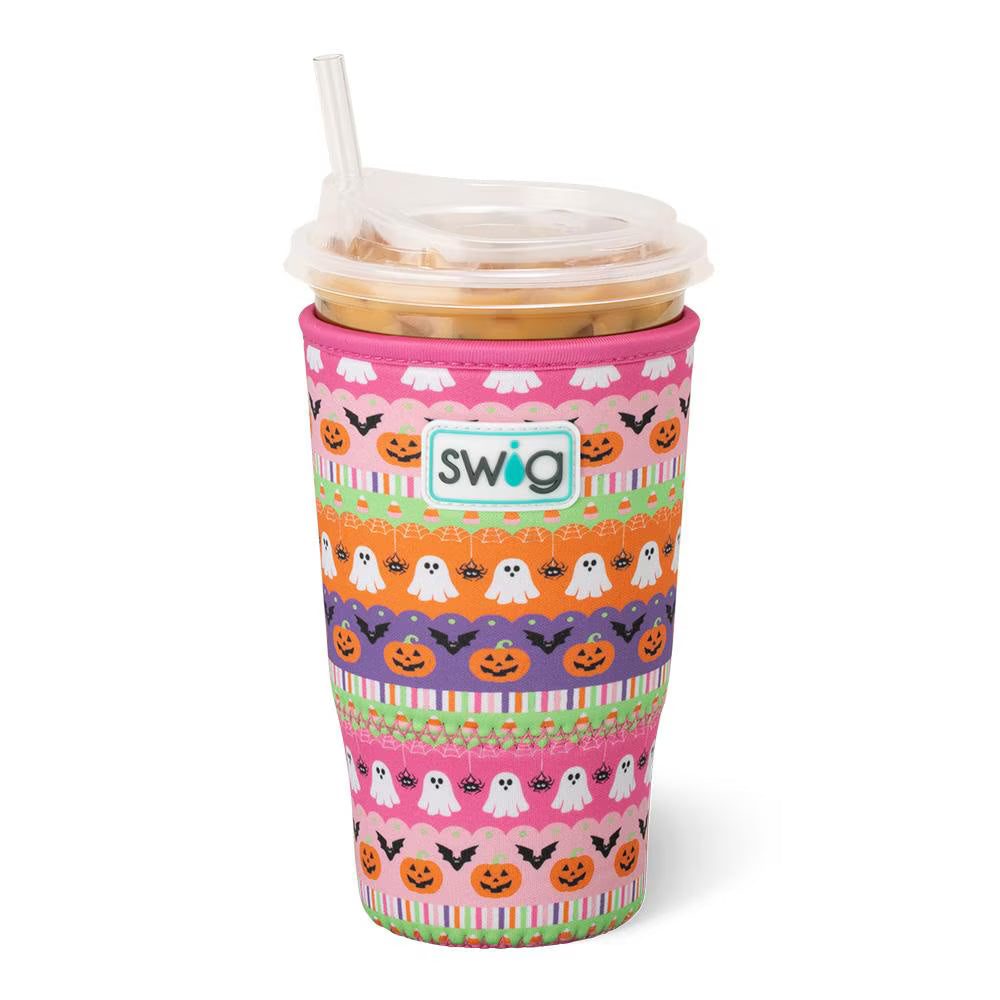 COOLIE ICED CUP HOLIDAY LARGE KOOZIE (Different Patterns)