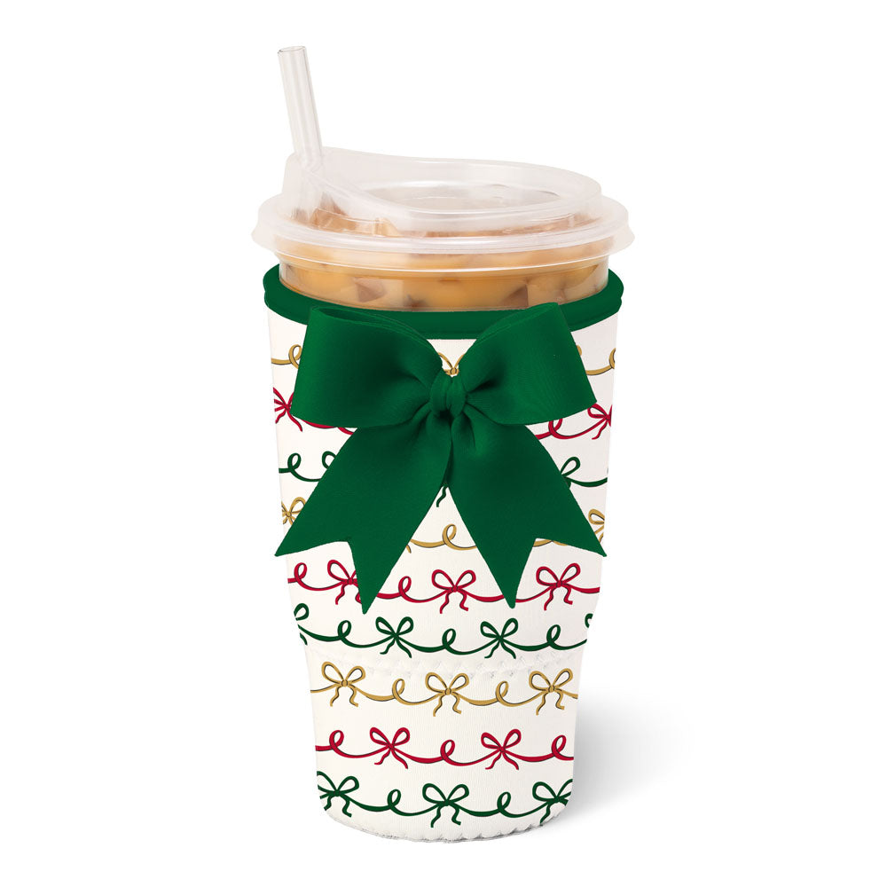 COOLIE ICED CUP HOLIDAY LARGE KOOZIE (Different Patterns)
