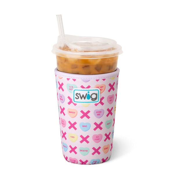 COOLIE ICED CUP HOLIDAY MEDIUM KOOZIE (Multiple Patterns)