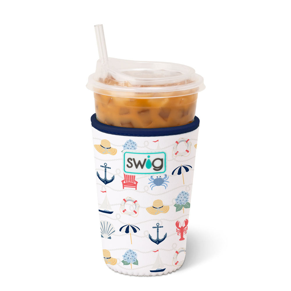 Swig Coolie Iced Cup Shoreline MEDIUM KOOZIE