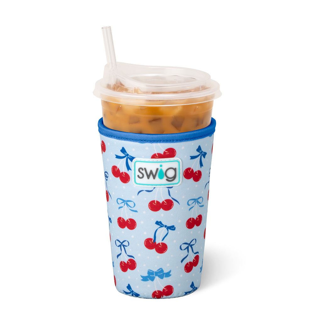 Swig Coolie Iced Cup Cherry Pop MEDIUM KOOZIE