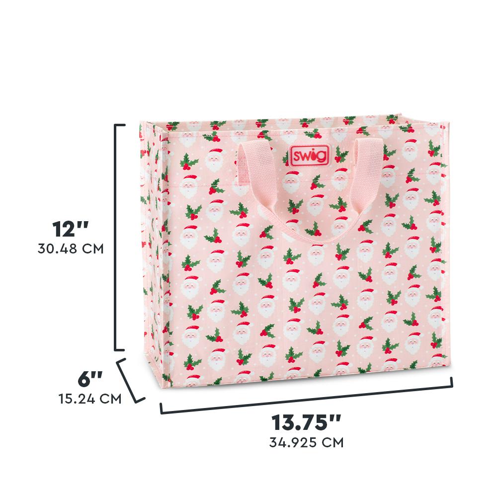 GIFT BAG HOLIDAY REUSABLE (Multiple Patterns)