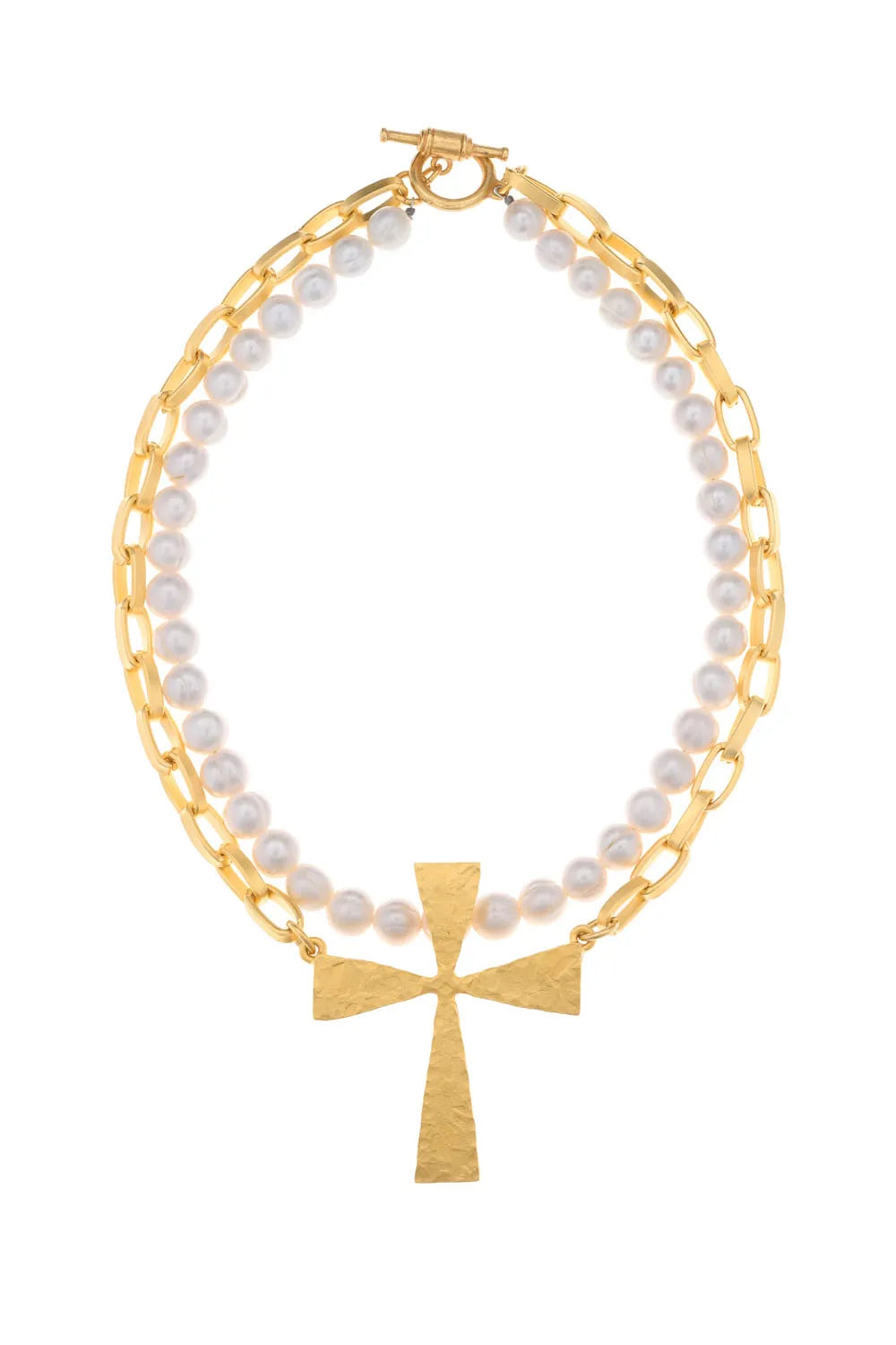 Ludivine Necklace White Pearl