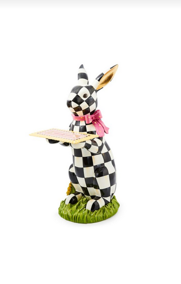 RABBIT BUTLER CALICO BUNNY