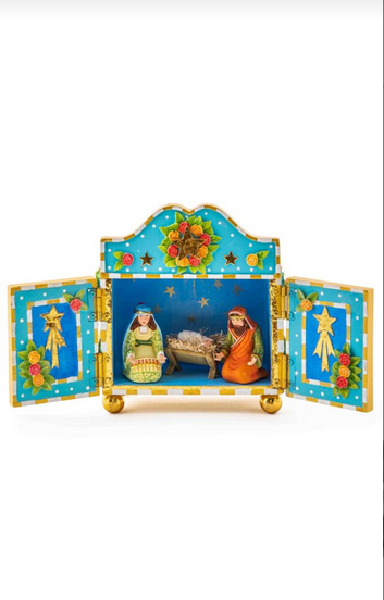 Nativity Retablo Mini