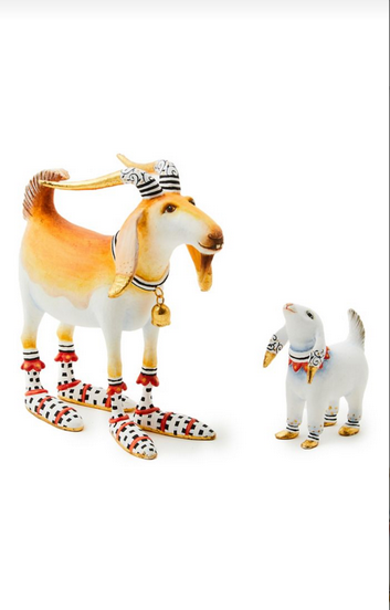 Nativity Goat Figurines Patience Brewster