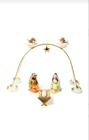 Nativity Cherub Angels Arch Set Patience Brewster
